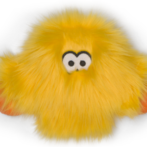 Іграшка для собак West Paw Taylor Zogoflex HardyTex пухнаста пищалка Тейлор 25х15 см Жовтий