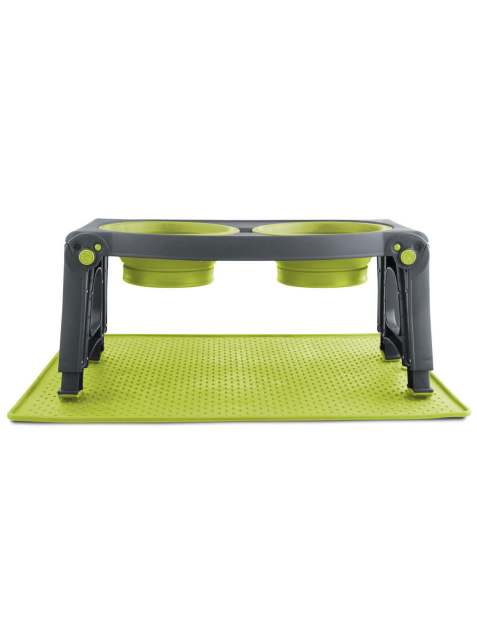 Килимок антиковзкий під миски Dexas Bowl Grippmat L для собак та котів 60x43 см Блакитний (PW9502194) - Зображення 6