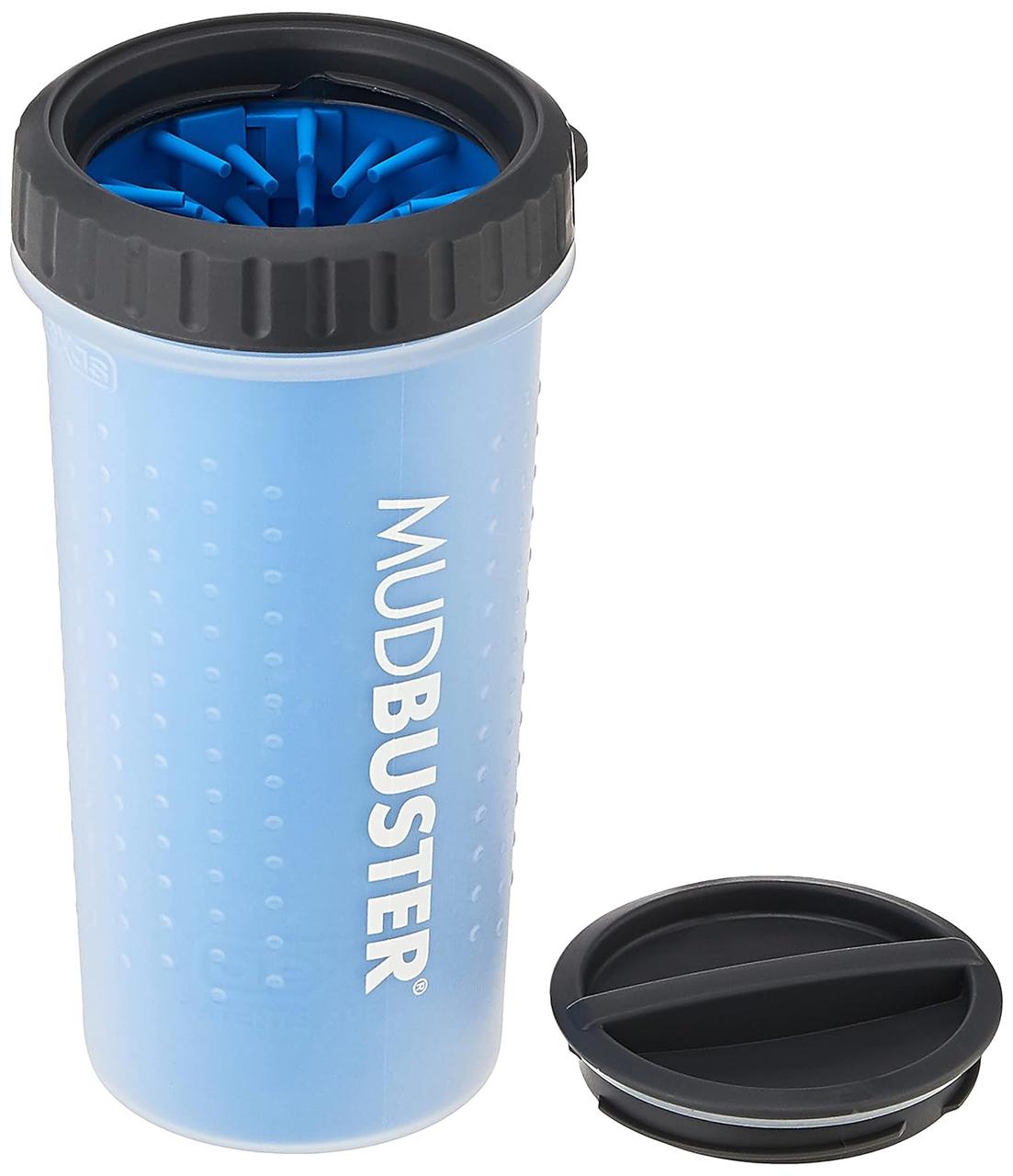 Лапомийка для собак Dexas MudBuster Lidded L з кришкою 22 см Блакитний (PW720L-2194) - Зображення 5