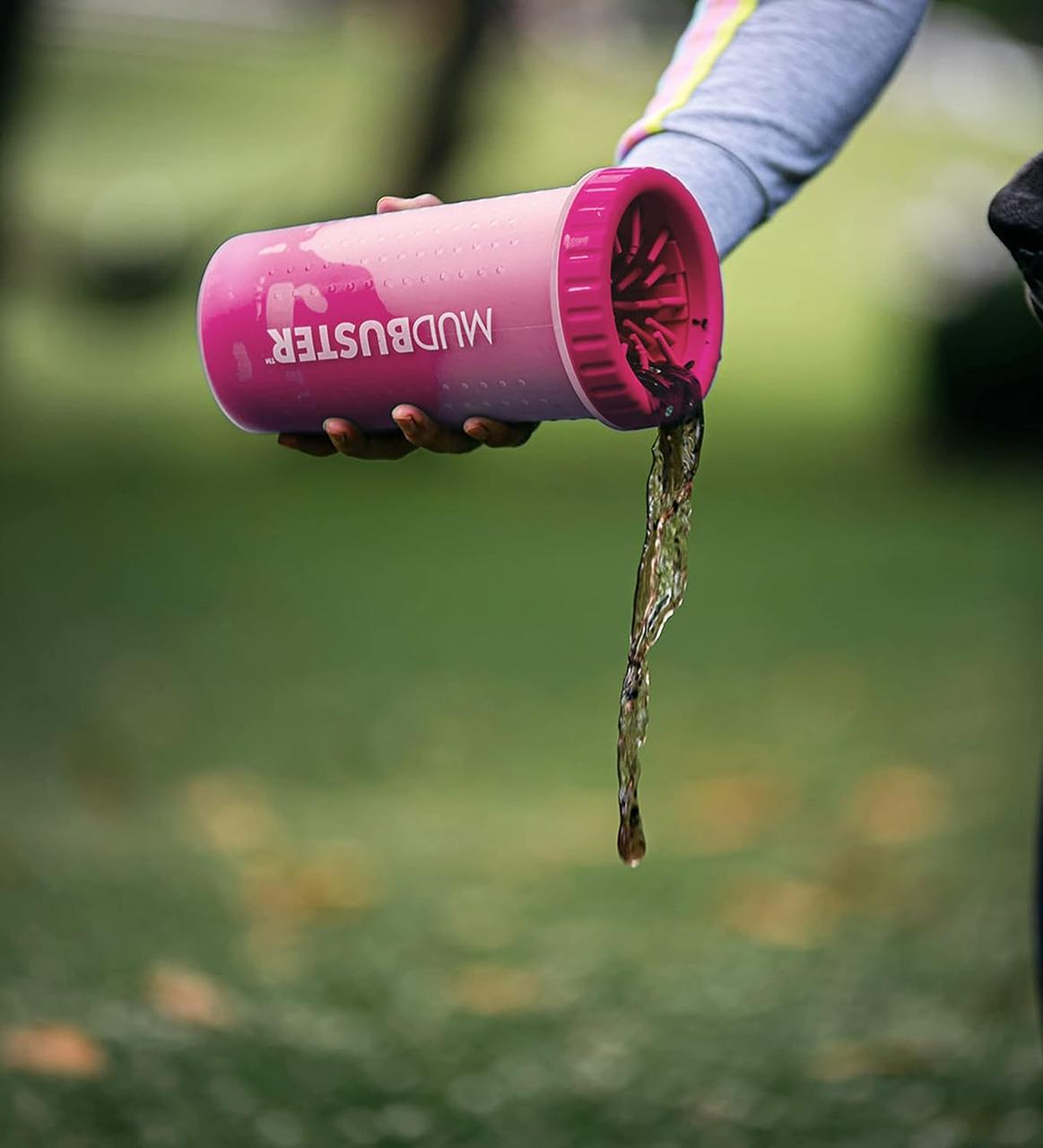 Лапомийка для собак Dexas MudBuster L 22 см Пурпурний (PW7202405) - Зображення 5