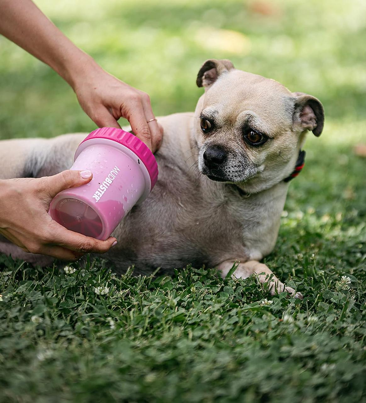 Лапомийка для собак Dexas MudBuster S 11 см Пурпурний (PW7002405) - Зображення 6