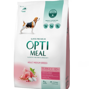 OPTIMEAL сухий корм для собак середніх порід - індичка