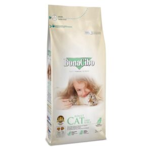 Сухий корм для дорослих котів суперпреміум класу BonaCibo Adult Cat Lamb&Rice Ягня 2 кг (BC406120)