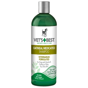 Шампунь Vet's Best Oatmeal Med Shampoo терапевтичний для собак 470 мл (vb10344)