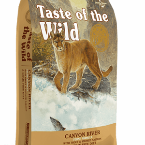 Сухий корм для котів усіх порід та вікових груп Taste of the Wild River Feline Formula з фореллю та копч лососем 2 кг (2594-HT18)