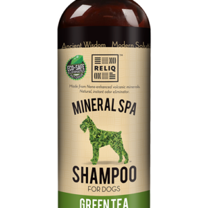 Шампунь Reliq Mineral Spa Shampoo Green Tea для собак та котів з олією зеленого чаю 500 мл