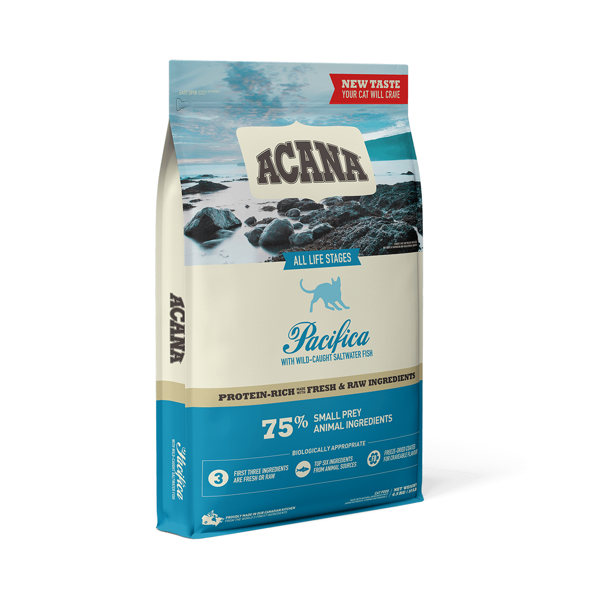 Сухий корм для котів усіх порід та стадій життя ACANA Pacifica Cat 4,5 кг (a71465)