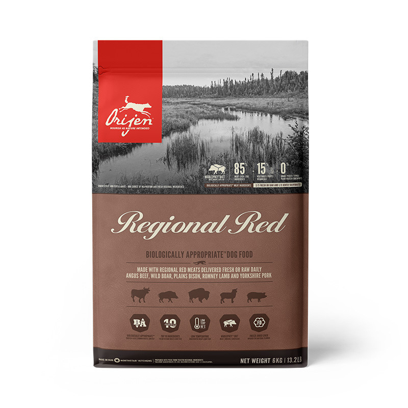 Сухий корм Orijen Regional Red Dog для собак всіх порід та всіх стадій життя 6 кг (o18460)