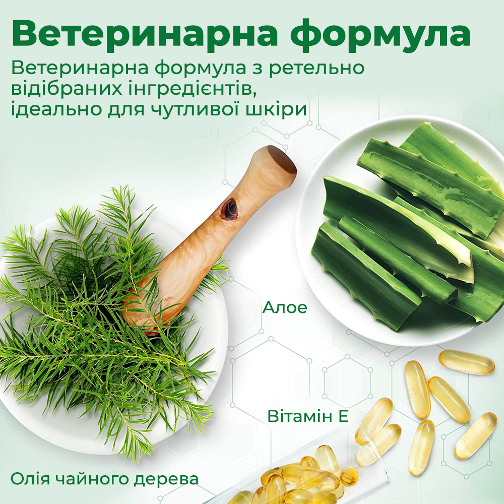 Шампунь Vet`s Best Hot Spot Shampoo проти запалень для собак 470 мл (vb10010) - Зображення 3