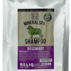 Шампунь Reliq (Релік) Mineral SPA Shampoo Rosemary для собак та котів із екстрактом розмарину 50 мл