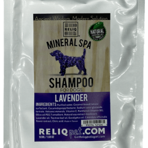 Шампунь Reliq Mineral Spa Shampoo Lavander для собак із екстрактом лаванди 50 мл