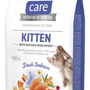 Brit Care Cat by Nutrition Kitten Gentle Digestion Strong Immunity для кошенят, з лососем, 7 кг