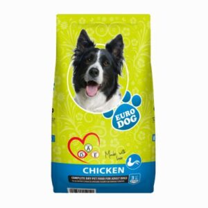 Корм сухий EuroDog Chicken для собак з курятиною 3 кг, 10 кг
