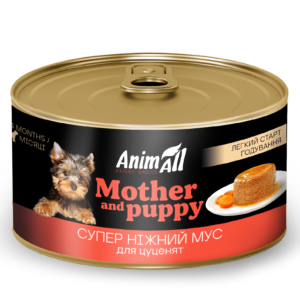 АнімАлл вологий корм для собак та цуценят легкий старт годування, 195г