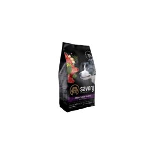 Корм сухий Savory Medium Breed rich in Fresh Turkey and Lamb для дорослих собак середніх порід від 10 до 25 кг зі свіжим ягн