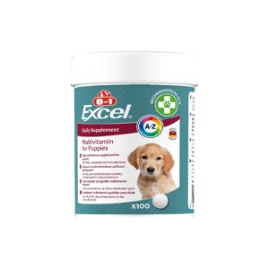 Вітаміни 8in1 Excel Multi Vitamin Puppy для цуценят та молодих собак мультивітамін 100 шт