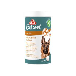 Вітаміни 8in1 Excel Glucosamine для цуценят та дорослих собак для суглобів 110 шт
